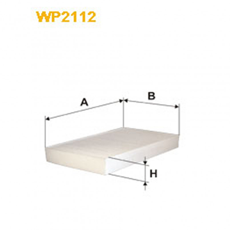 WP2112 (1325)  WIXФільтр салону