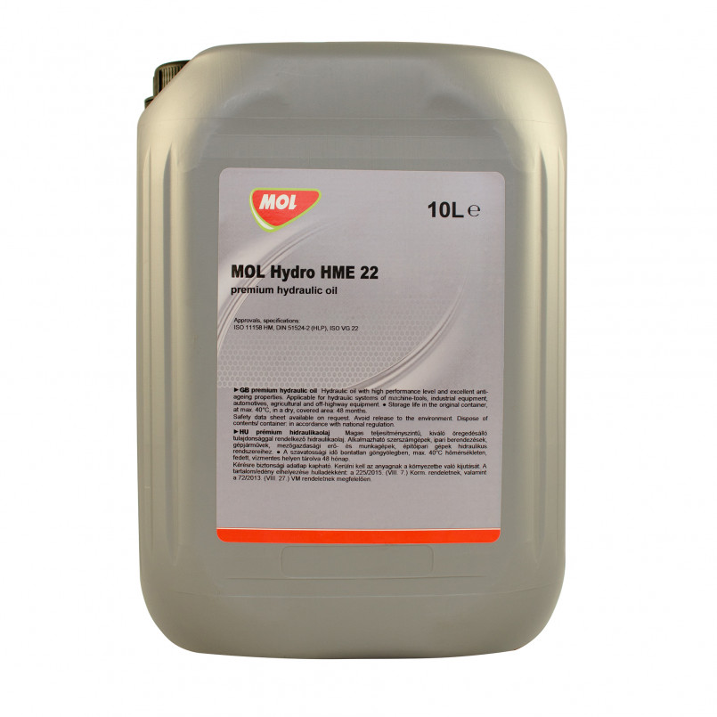 Олива гідравлічна MOL Hydro HME 22 10л