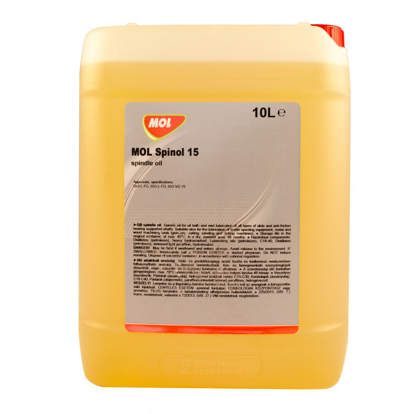 MOL Spinol 15 10л, веретенне масло