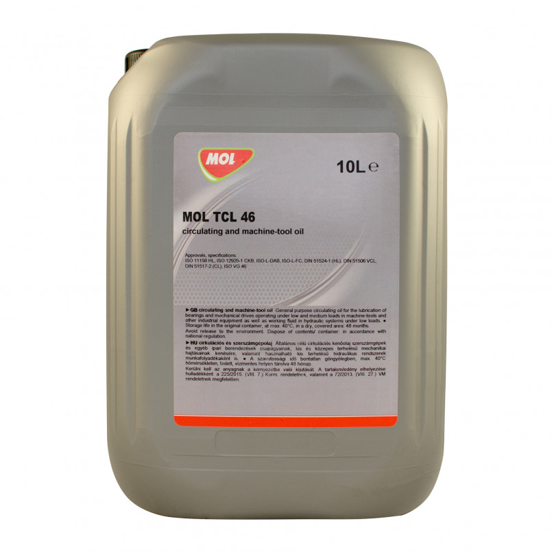 MOL TCL 46 10л, циркуляційне масло