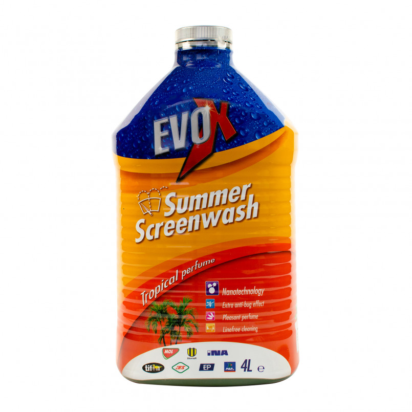 Я!!!Неактуальний Evox Tropical 4L (x3), омивач скла літній (апельсин)