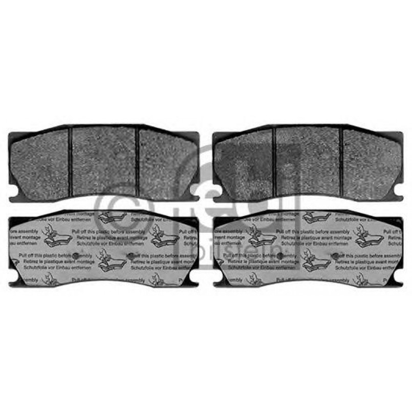 116093  FEBI - Гальмівні колодки до дисків