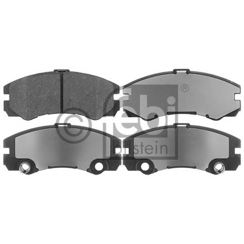 116157  FEBI - Гальмівні колодки до дисків