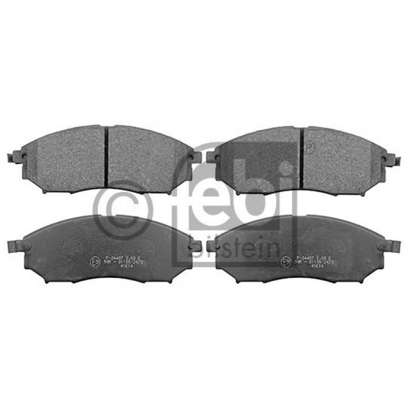 116188  FEBI - Гальмівні колодки до дисків