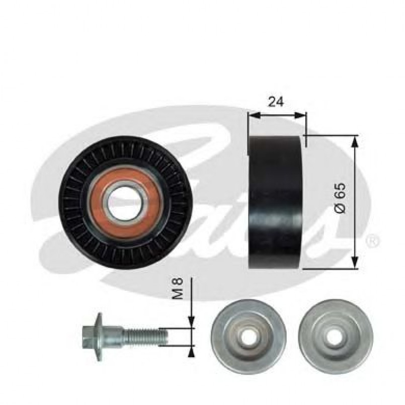 T36493 (7803-21593)  Обвідний ролик GATES DRIVEALIGN MV IDLER