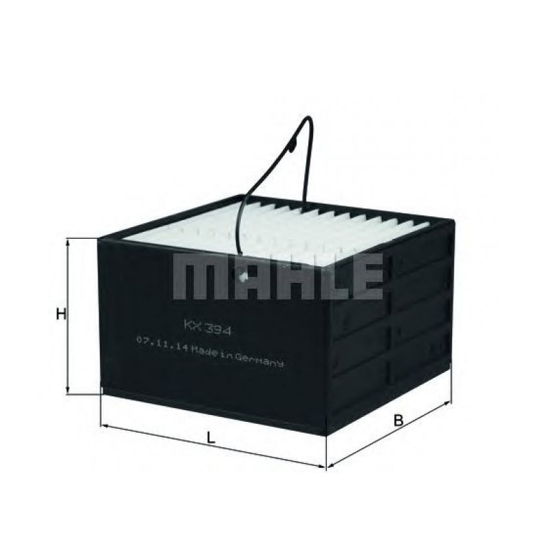 KX394 Фільтр палива (MAHLE)