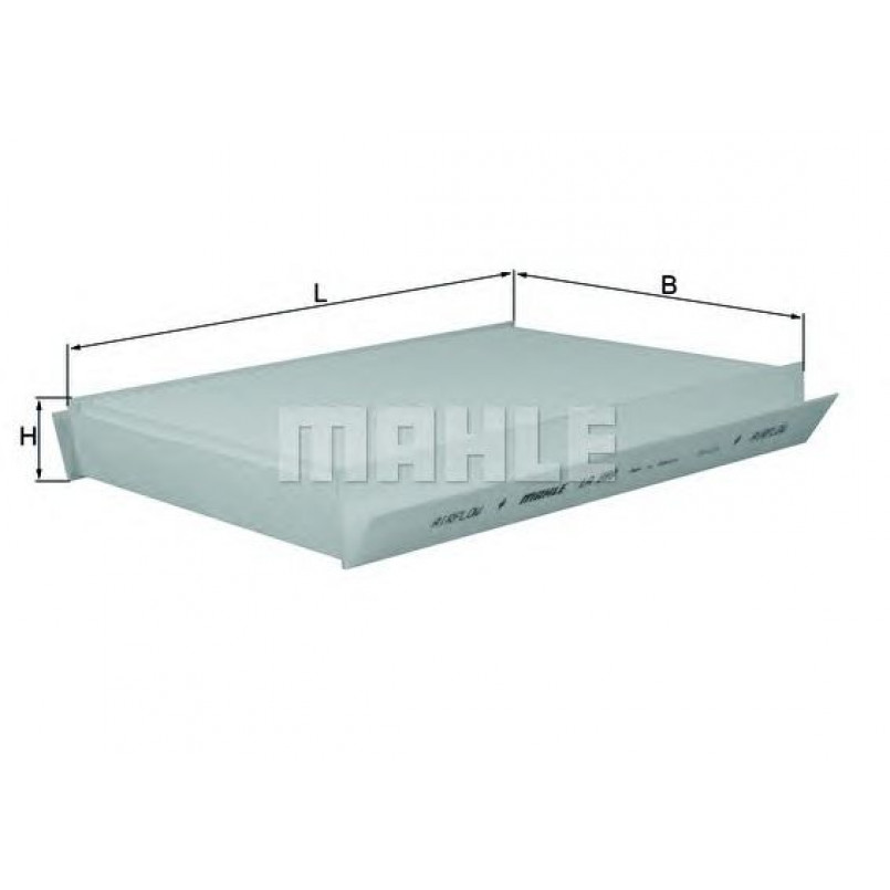 LA889 Фільтр салону (MAHLE)