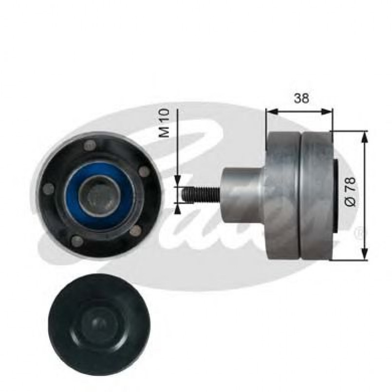 T36528 (7803-25528)  Обвідний ролик GATES EXTRA SERVICE MV IDLER