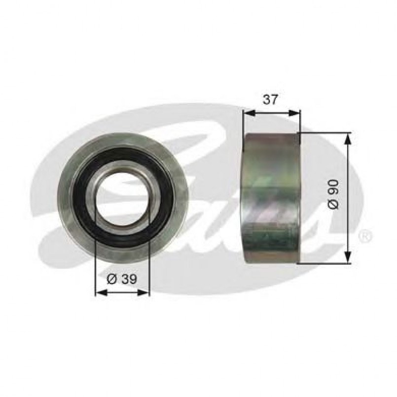 T36139 (7803-25239)  Обвідний ролик GATES EXTRA SERVICE MV IDLER