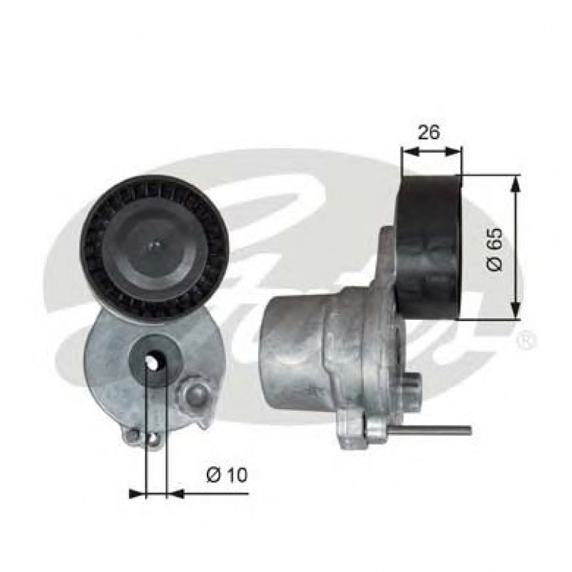 T39338 (7808-21738)  Натяжний ролик ременя GATES DRIVEALIGN MV TENS