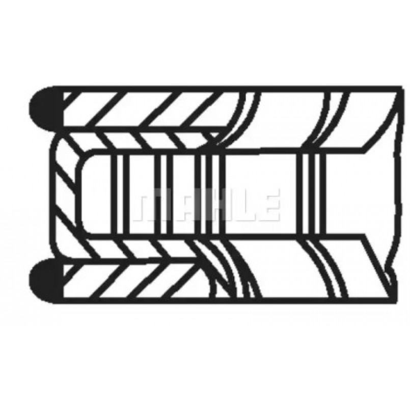 LX3760 Фільтр повітря (MAHLE)
