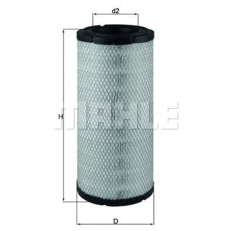 LX3596 Фільтр повітря (MAHLE)