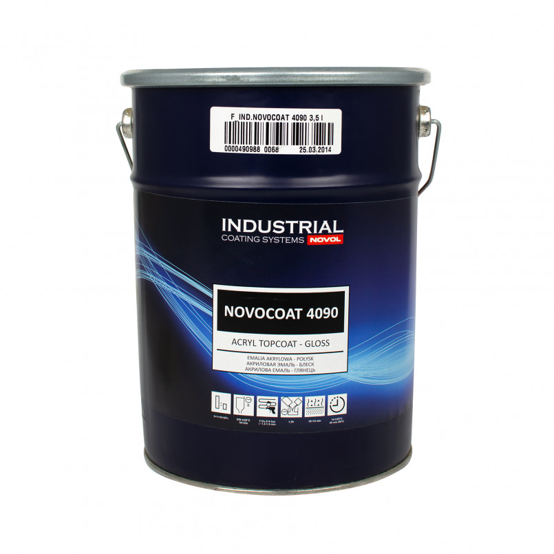 IND.Емаль акрилова  NOVOCOAT 4090 RAL 1023 5л
