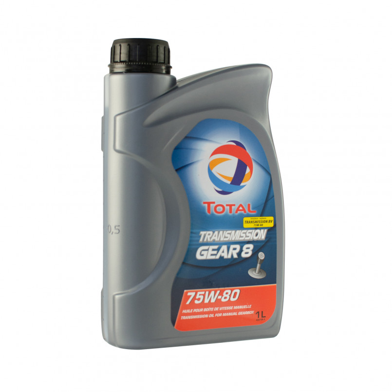 TOTAL TRANSMISSION GEAR 8 75W-80, 1L (x18)