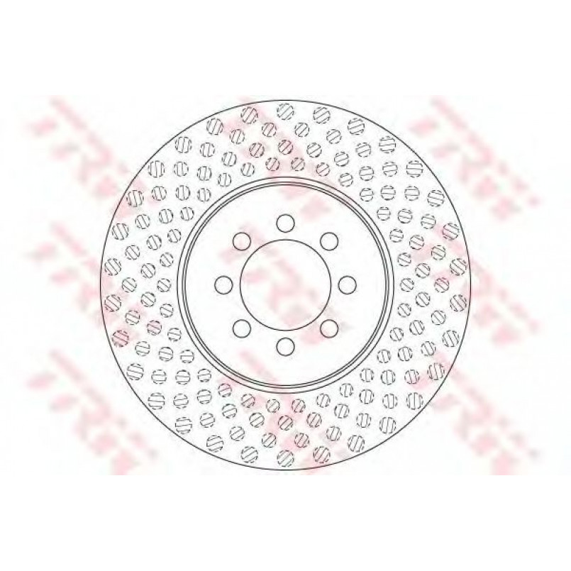 DF6250S TRW - Гальмівний диск