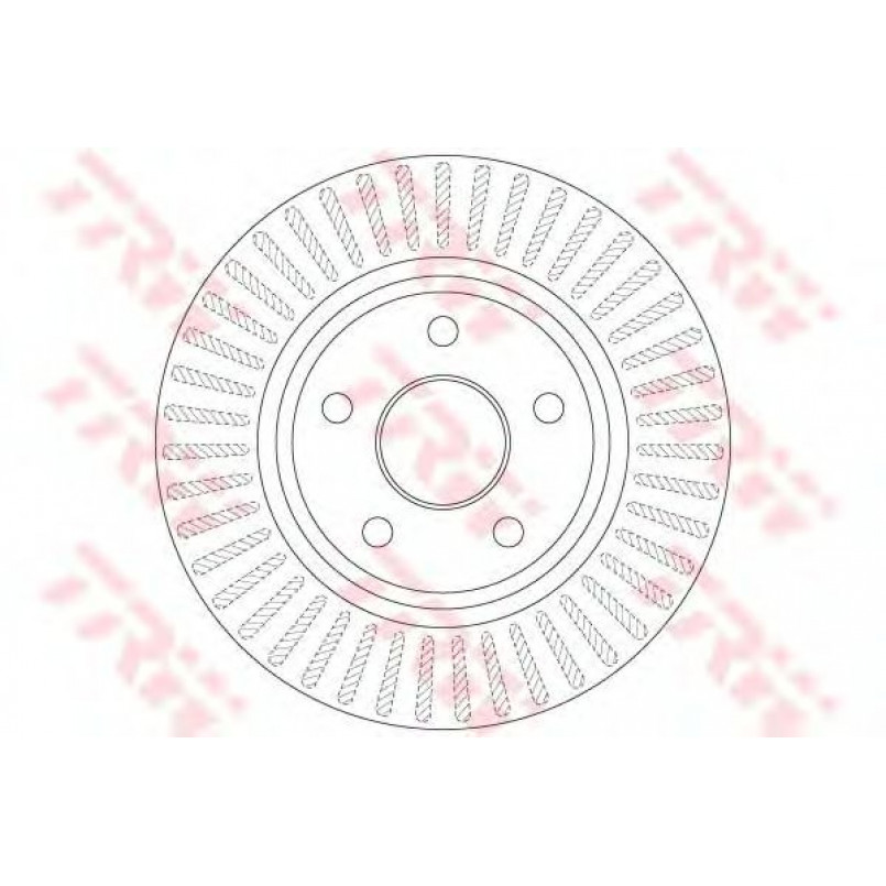 DF6251 TRW - Гальмівний диск