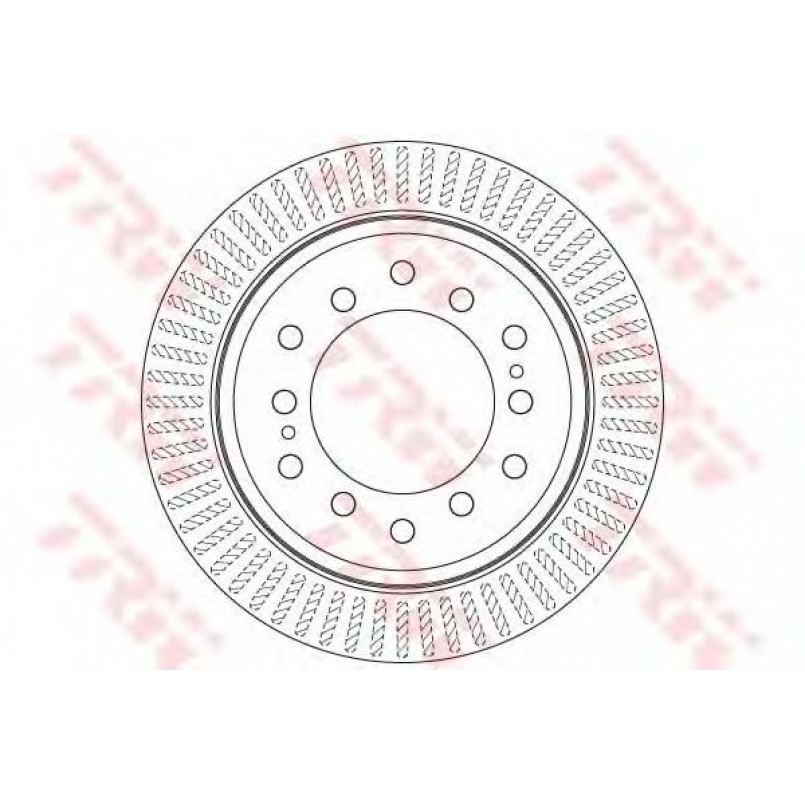 DF6342  TRW - Гальмівний диск