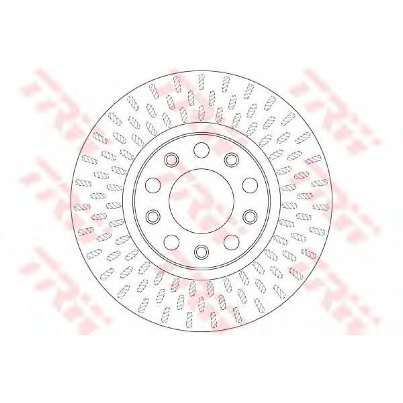 DF6450 TRW - Гальмівний диск