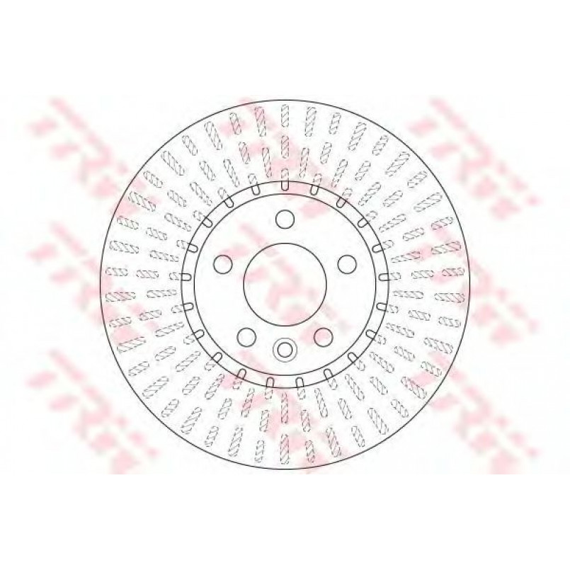 DF6499S TRW - Гальмівний диск