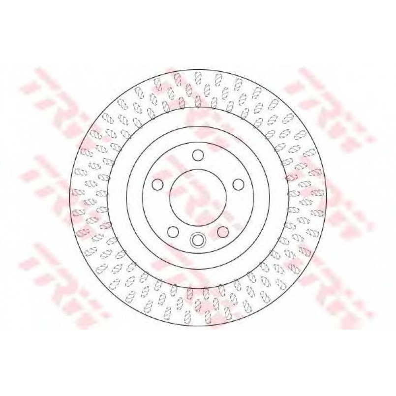 DF6505S TRW - Гальмівний диск