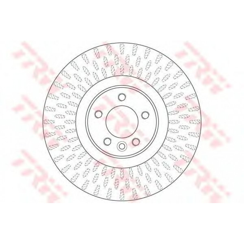 DF6508S TRW - Гальмівний диск