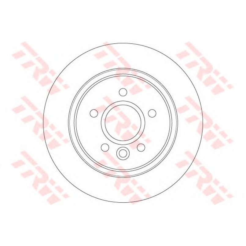 DF6535  TRW - Гальмівний диск
