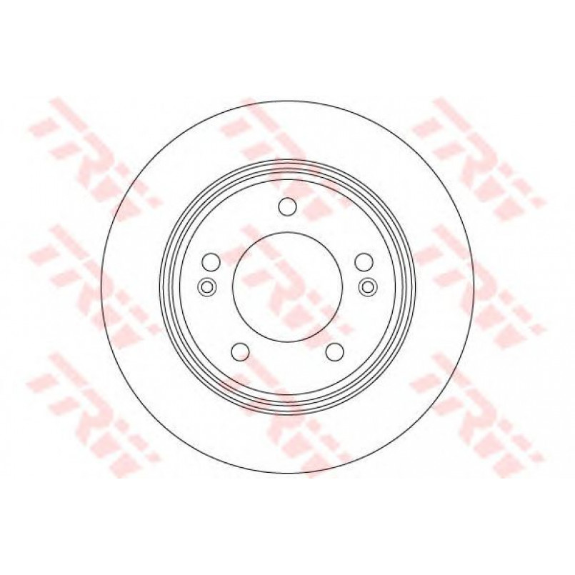DF6627  TRW - Гальмівний диск