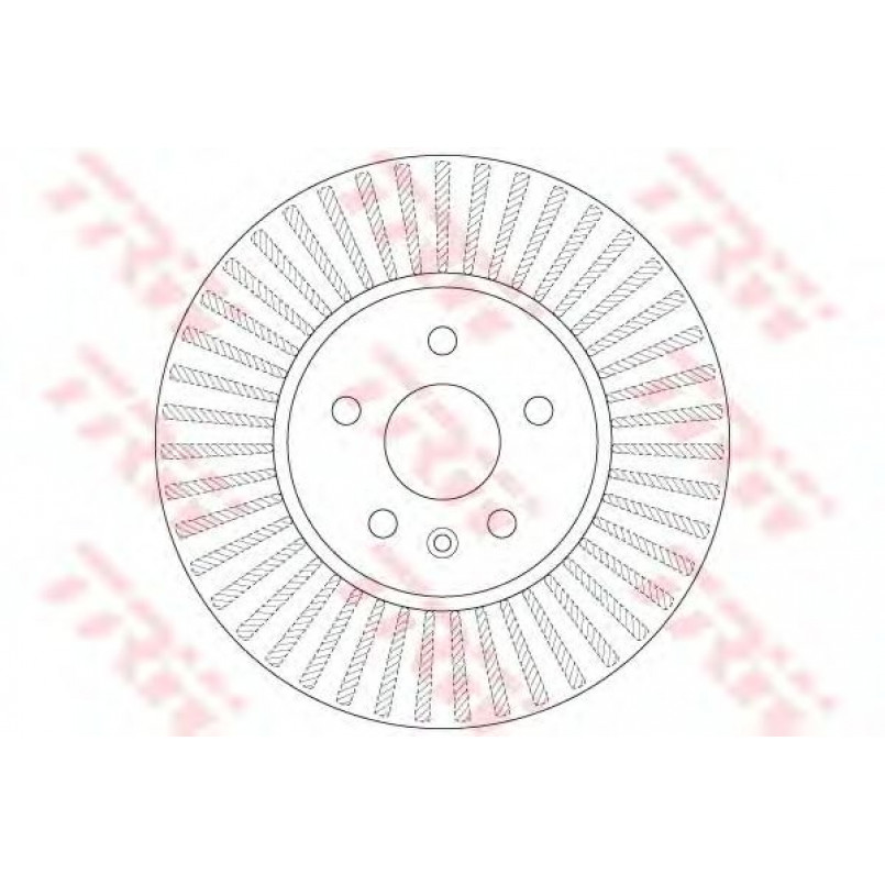 DF6629 TRW - Гальмівний диск