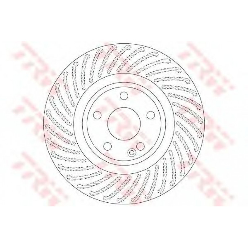 DF6631 TRW - Гальмівний диск