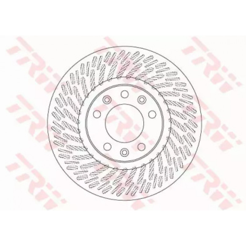 DF6698  TRW - Гальмівний диск