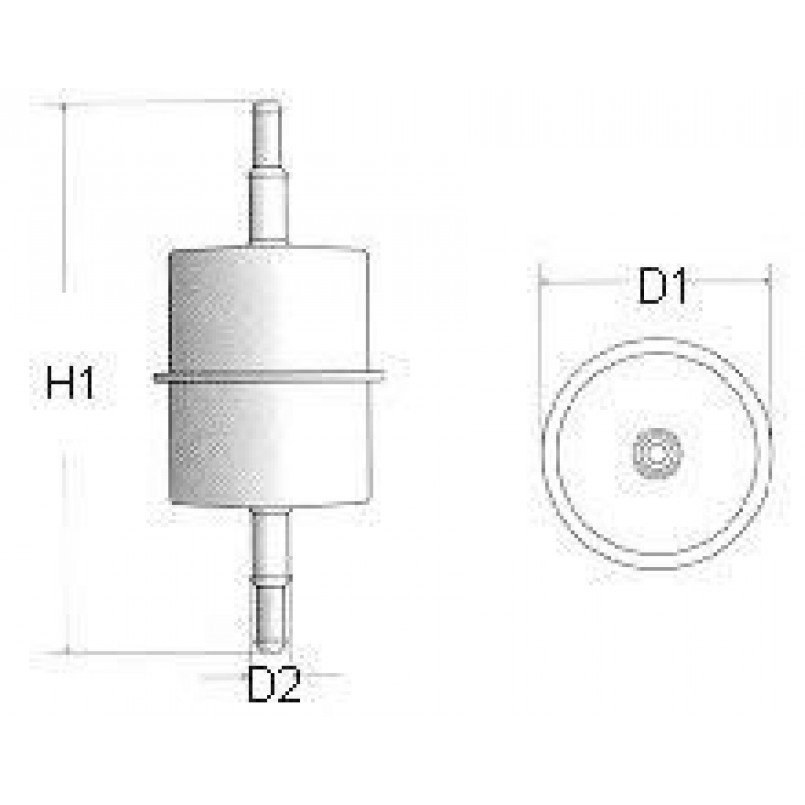 L101/606  Фільтр палива (Champion)
