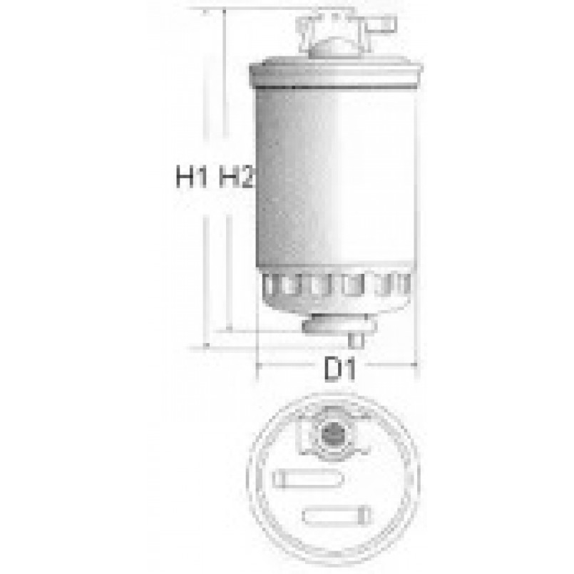 L144/606  Фільтр палива (Champion)