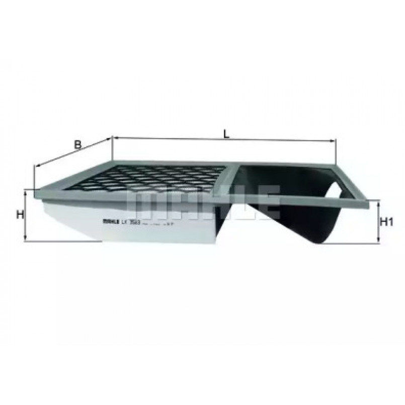 LX3583 Фільтр повітря (KNECHT)