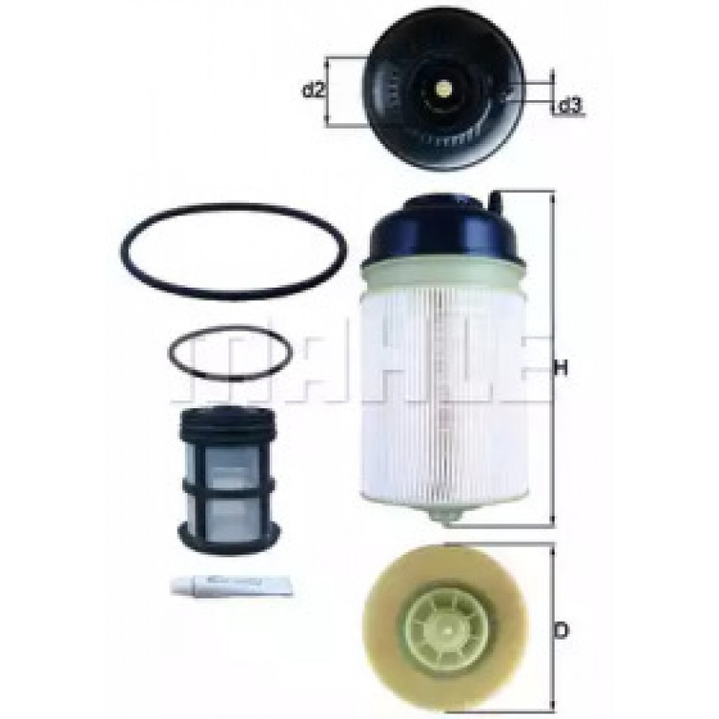 KX400KIT Фільтр палива (KNECHT)