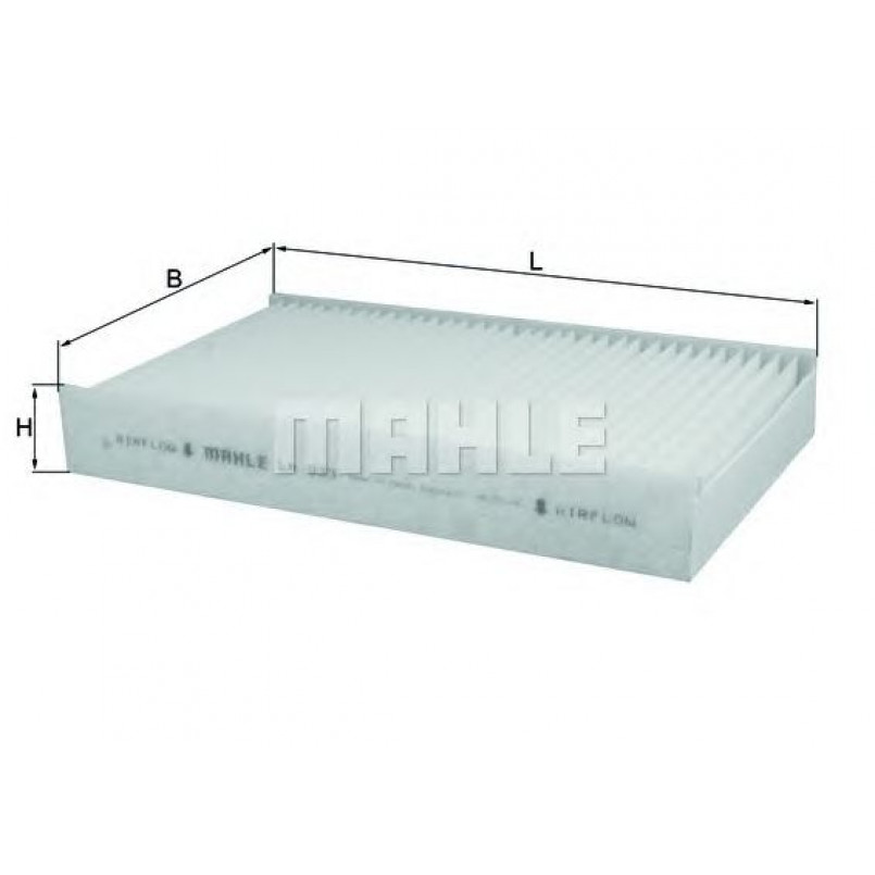 LA933 Фільтр салону (MAHLE)