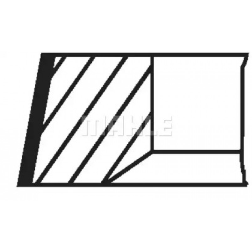 KX399D Фільтр палива (MAHLE)