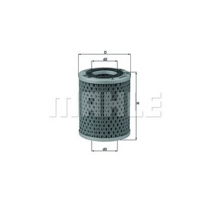 OX20D Фільтр масла (MAHLE)