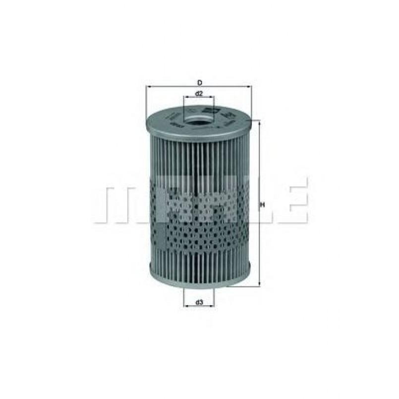 OX43D Фільтр масла (MAHLE)