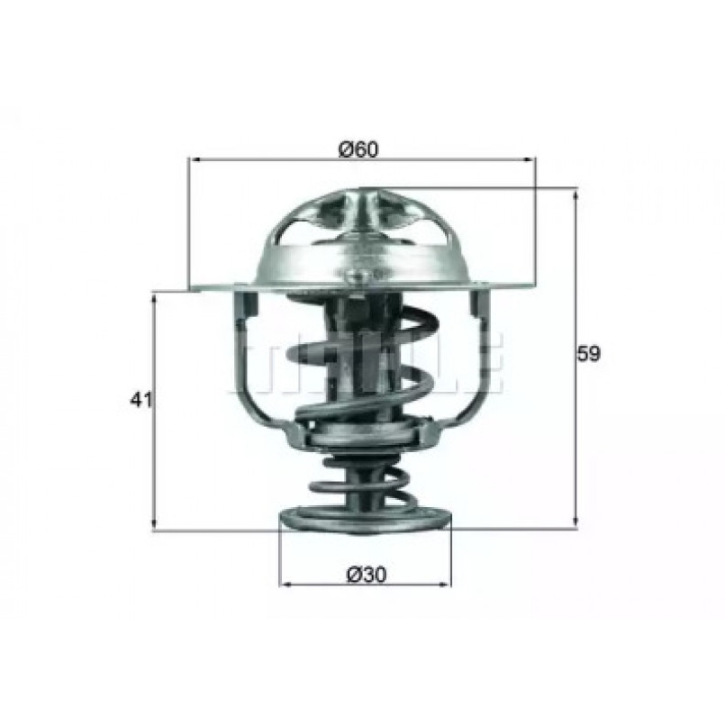 OX1059D Фільтр масла (MAHLE)