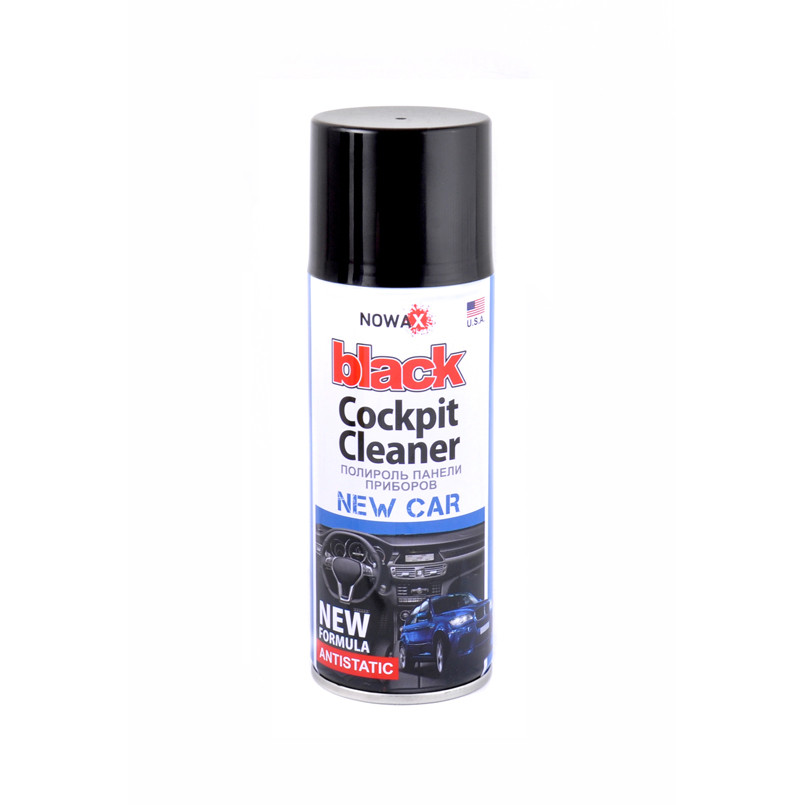 NOWAX Поліроль панелі приладів BLACK Cockpit Cleaner 200ml, нова машина
