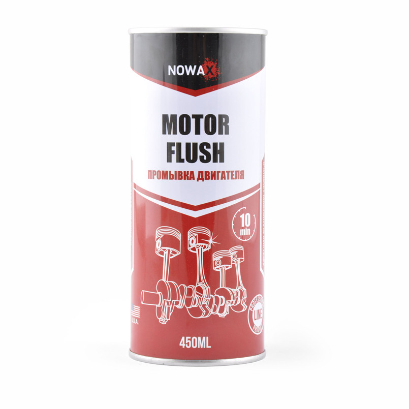 MOTOR FLUSH, 450ml. Промивка двигуна 10 хв. Застосовується для нейтралізації забруднень, видалення ш