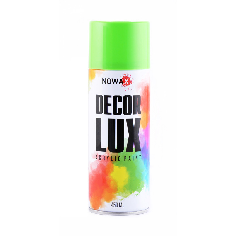 NOWAX  Фарба флуоресцентна,Spray 450ml.,зелений,(GREEN)
