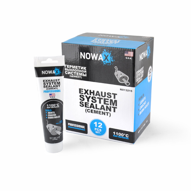 NOWAX EXHAUST SYSTEM SEALANT (CEMENT) 150g +1100⁰С Високотемпературний керамічний герметик