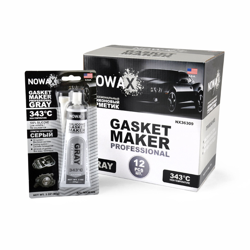 NOWAX GASKET MAKER GRAY 85g +343⁰С Високотемпературний, професійний сірий