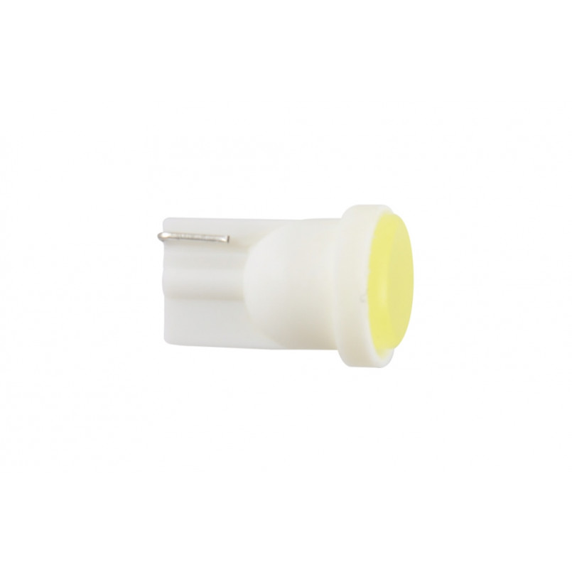 LED 12V T10 W2.1x9.5d 1COB 0.6W white 2шт. (70шт.)
