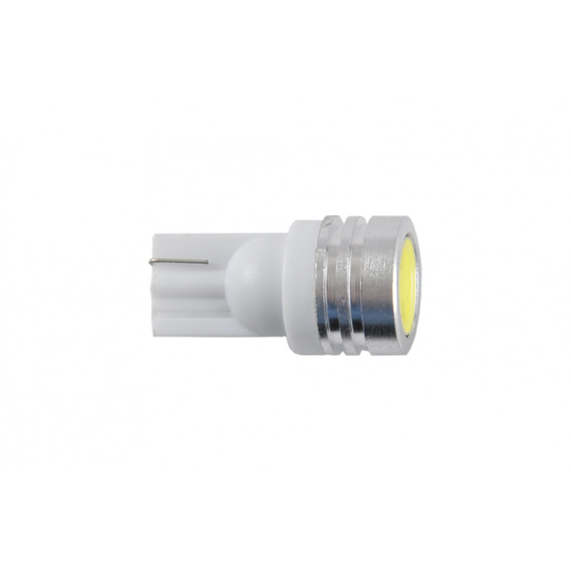 LED 12V T10 W2.1x9.5d 1SMD 1W white 2шт. (70шт.)