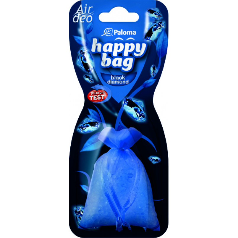 PALOMA Ароматизатор Happy Bag Black Diamont, блістер (5шт./50)