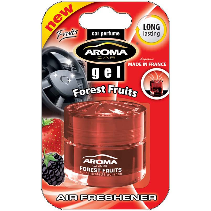 AROMA Ароматизатор Car Gel 50ml - FOREST FRUIT (40шт.) банка стекло