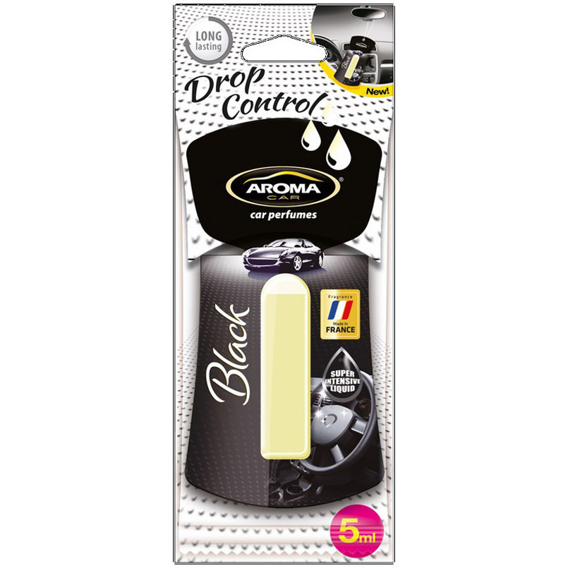 AROMA Ароматизатор Car Drop Contrl - Black (20шт.)
