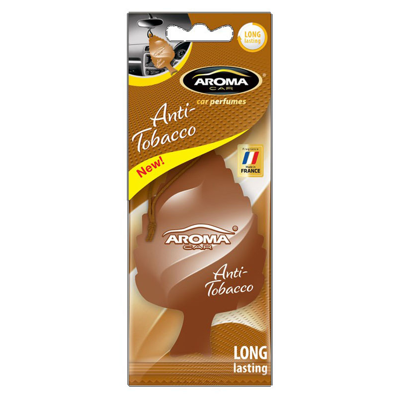 AROMA Ароматизатор Car Leaf - ANTI TOBACCO (36шт.)